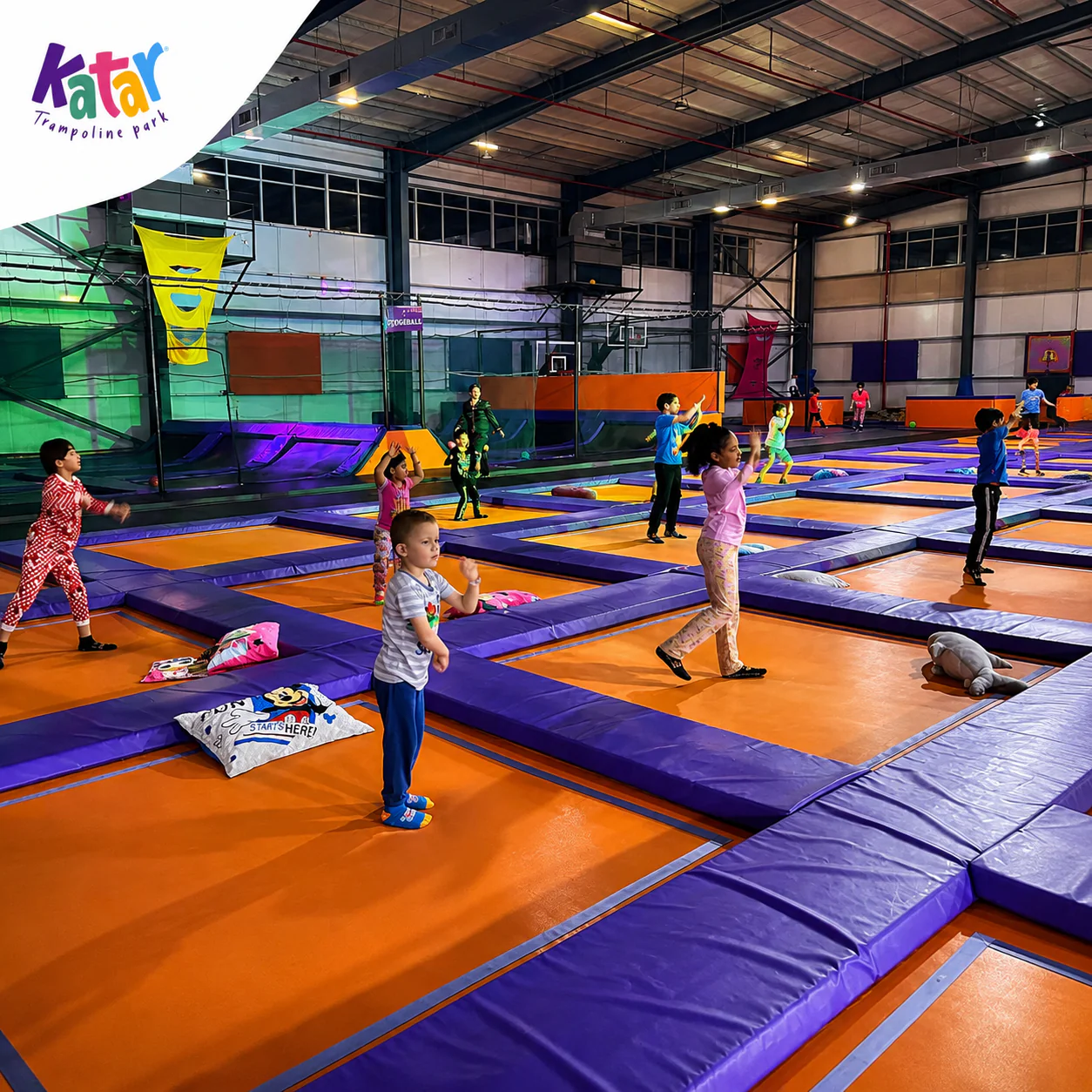 1 Hora de Salto y Diversión para Todas las Edades por $5 en Katar Trampoline Park – Chiriquí - Image 5
