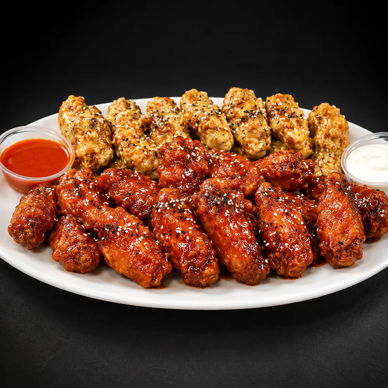 24 Alitas + 4 Salsas por solo $9.99 en Alitas Salvajes Pub - Image 2