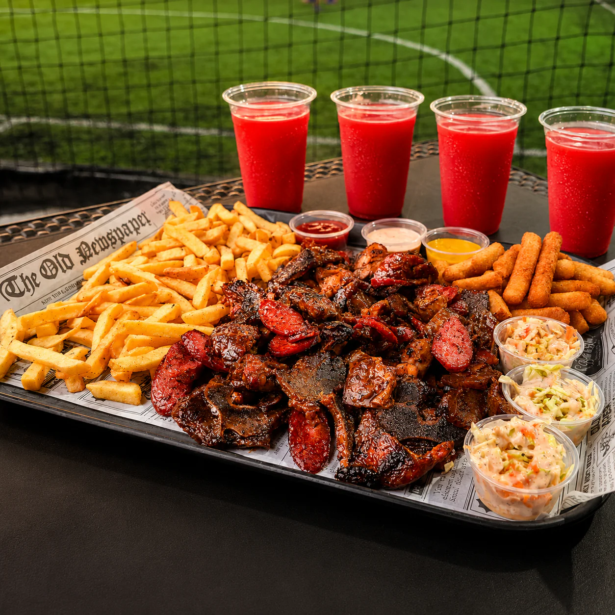 Bandeja La Patrona Ahumada para Compartir + 4 Bebidas por $20 en Brazas y Ahumados - Chiriquí