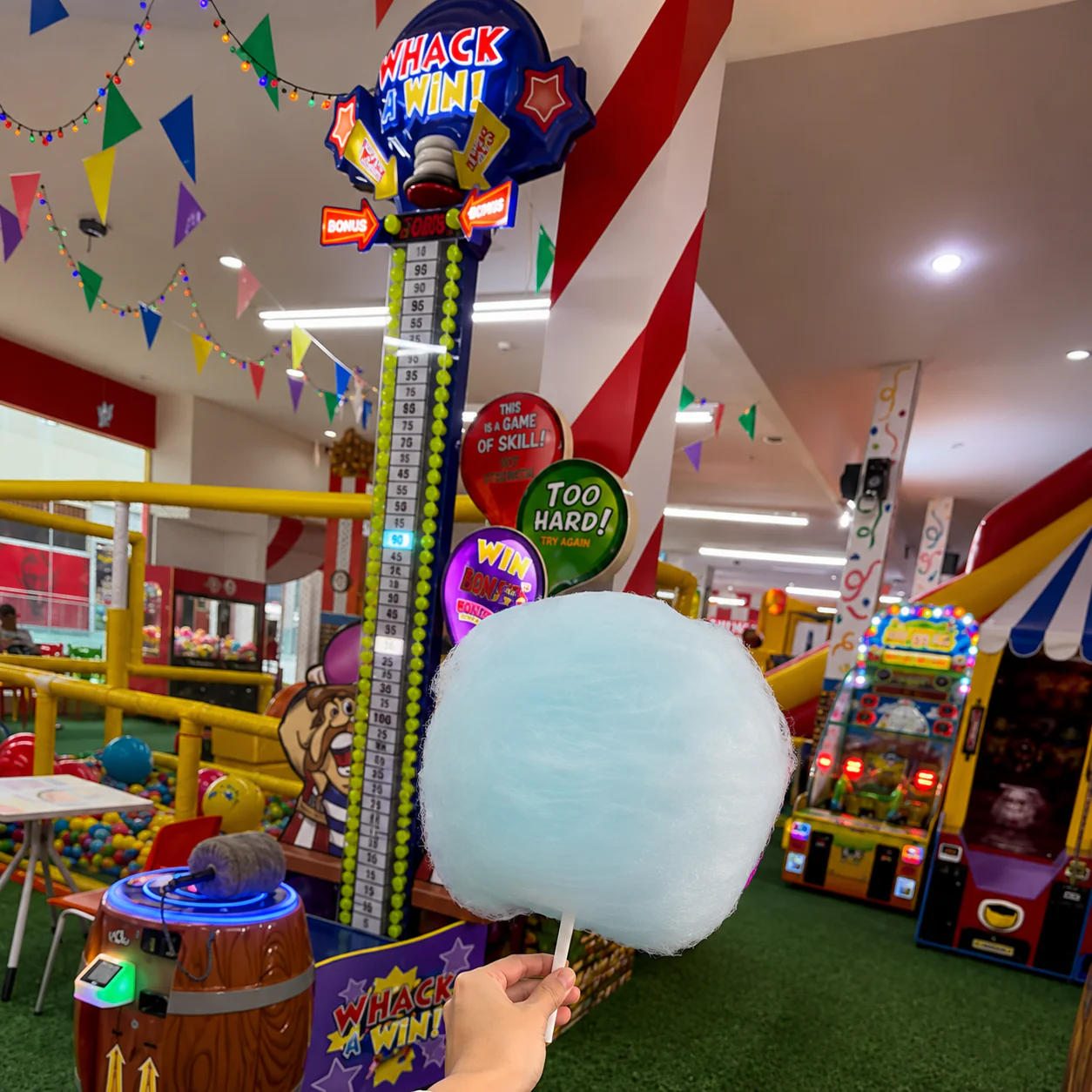Paga solo $12 y recibe $25 en Crédito + 2 Palomitas o Algodones de Azúcar en Happy Time - Image 3