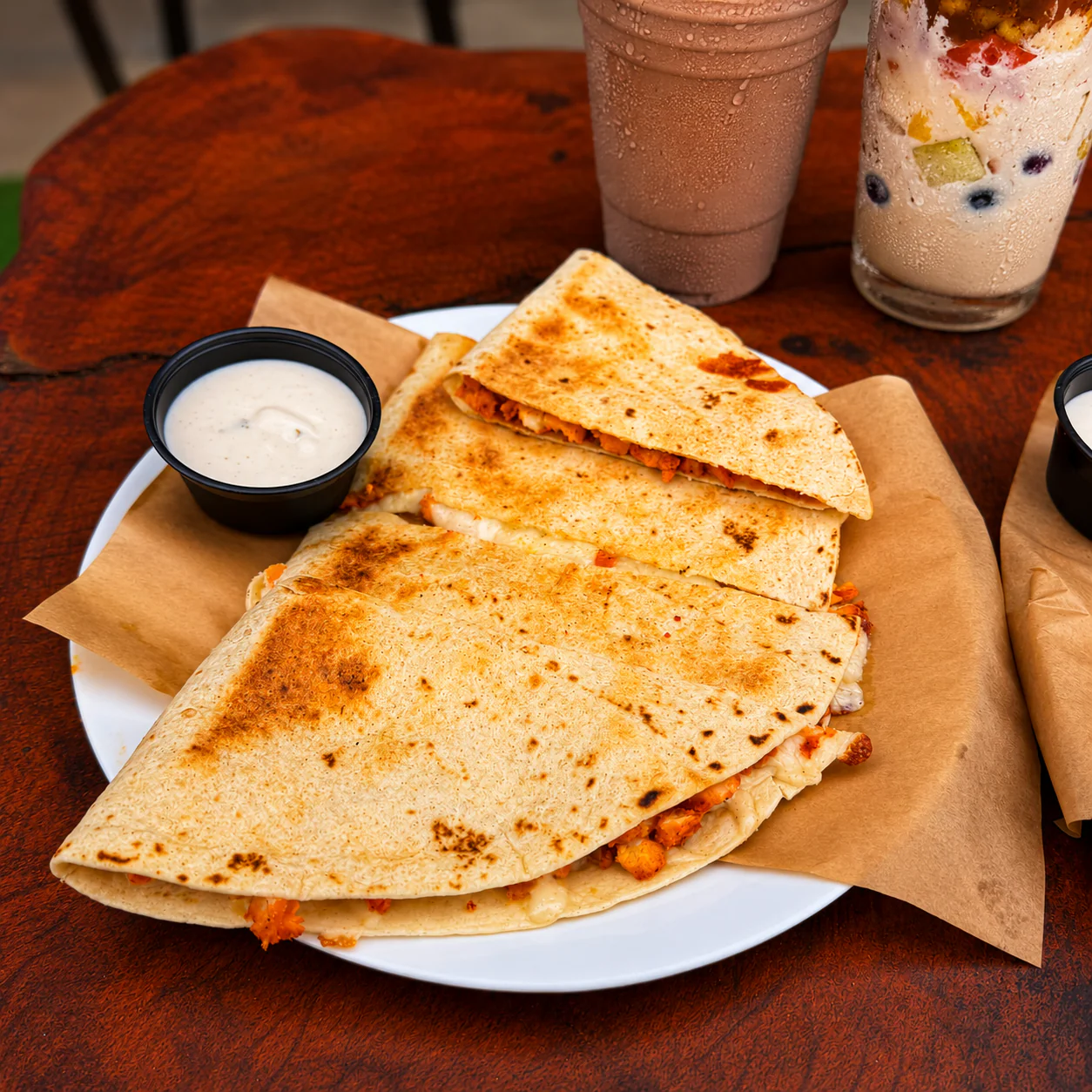 Wraps o Quesadillas + Ensalada de Frutas + Bebidas por $16 en Ay Bendito Batido – Chiriquí - Image 4